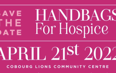 Handbags for Hospice – Save The Date!