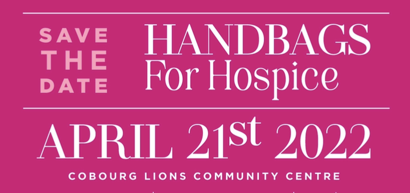 Handbags for Hospice – Save The Date!